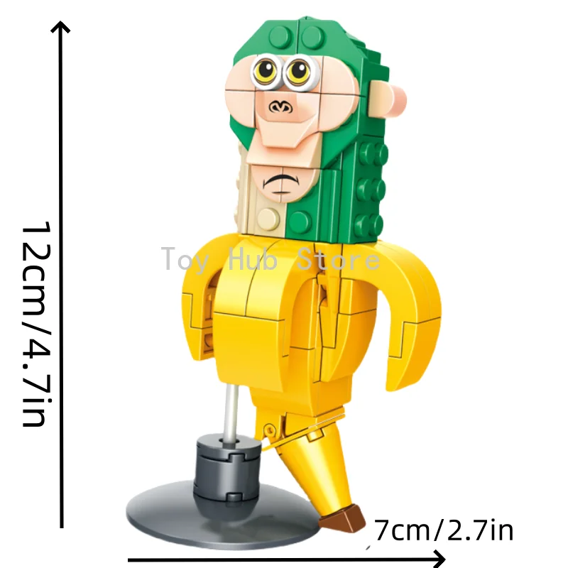 Shambhala Tung Tung Tung Sahur ไม้จระเข้ Bomber Bombardiro Crocodilo รองเท้า Shark Building Blocks อิฐชุด