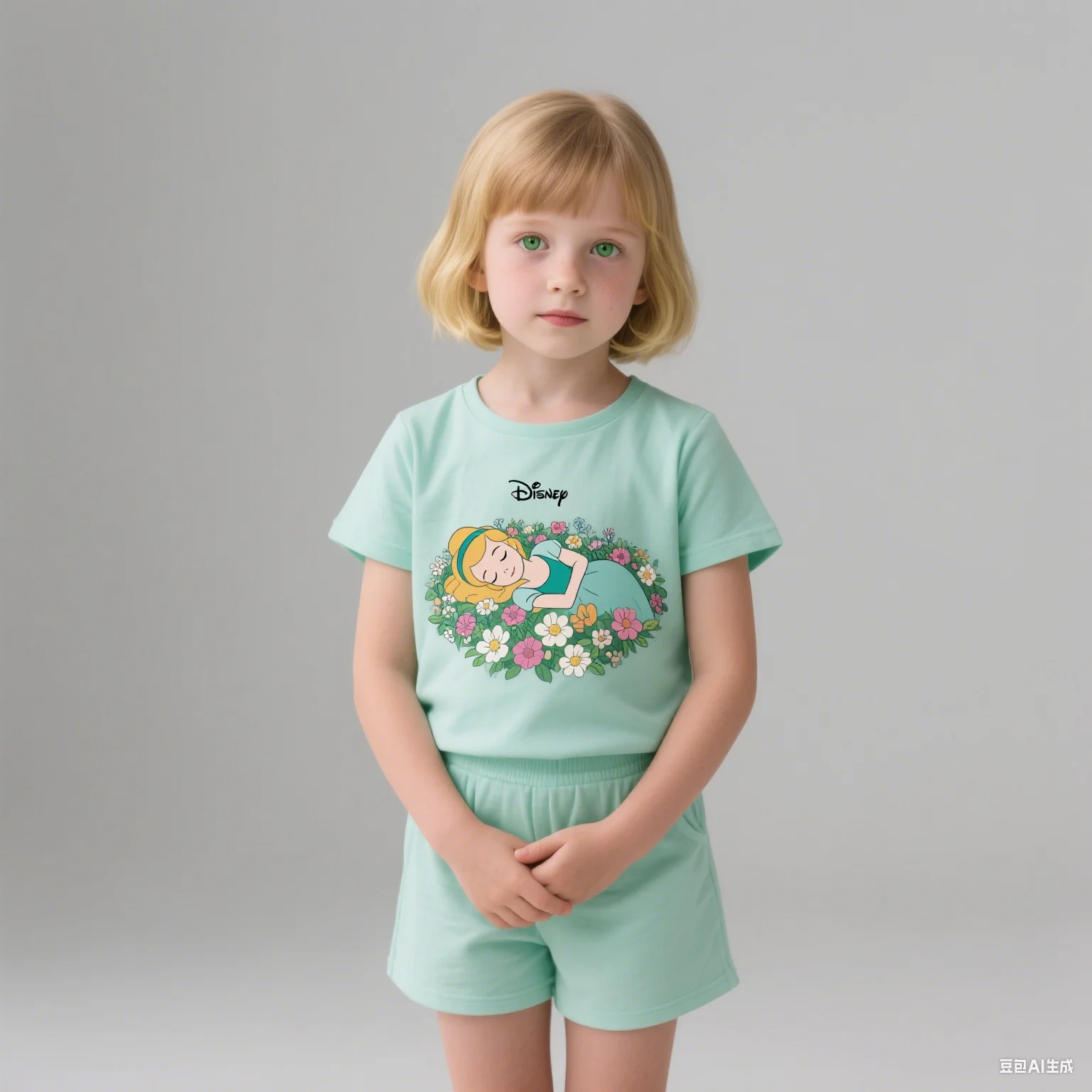 

2025 Summer Children's Short-Sleeved Shorts Set Comfortable and Breathable Brand Licensed Fashionable for Children Only