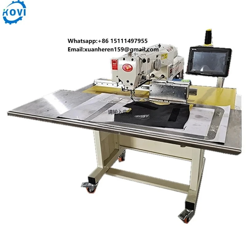 Industrial  Programmable Leather Shoe Pattern Sewing Machine for Garment Clothing Pattern Making Machine