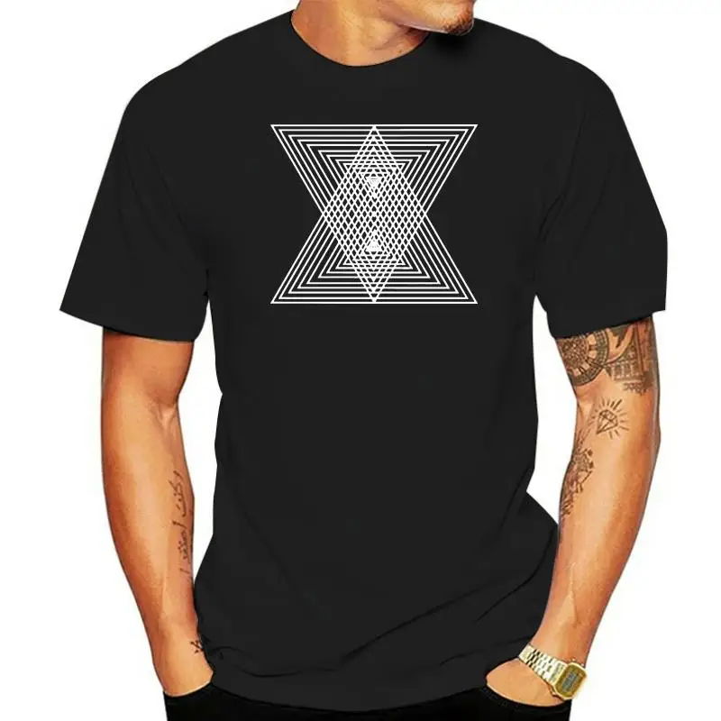 Geomertic Triangle T Shirt Fashion Geometry Hipster Tumblr Indie Urban Retro