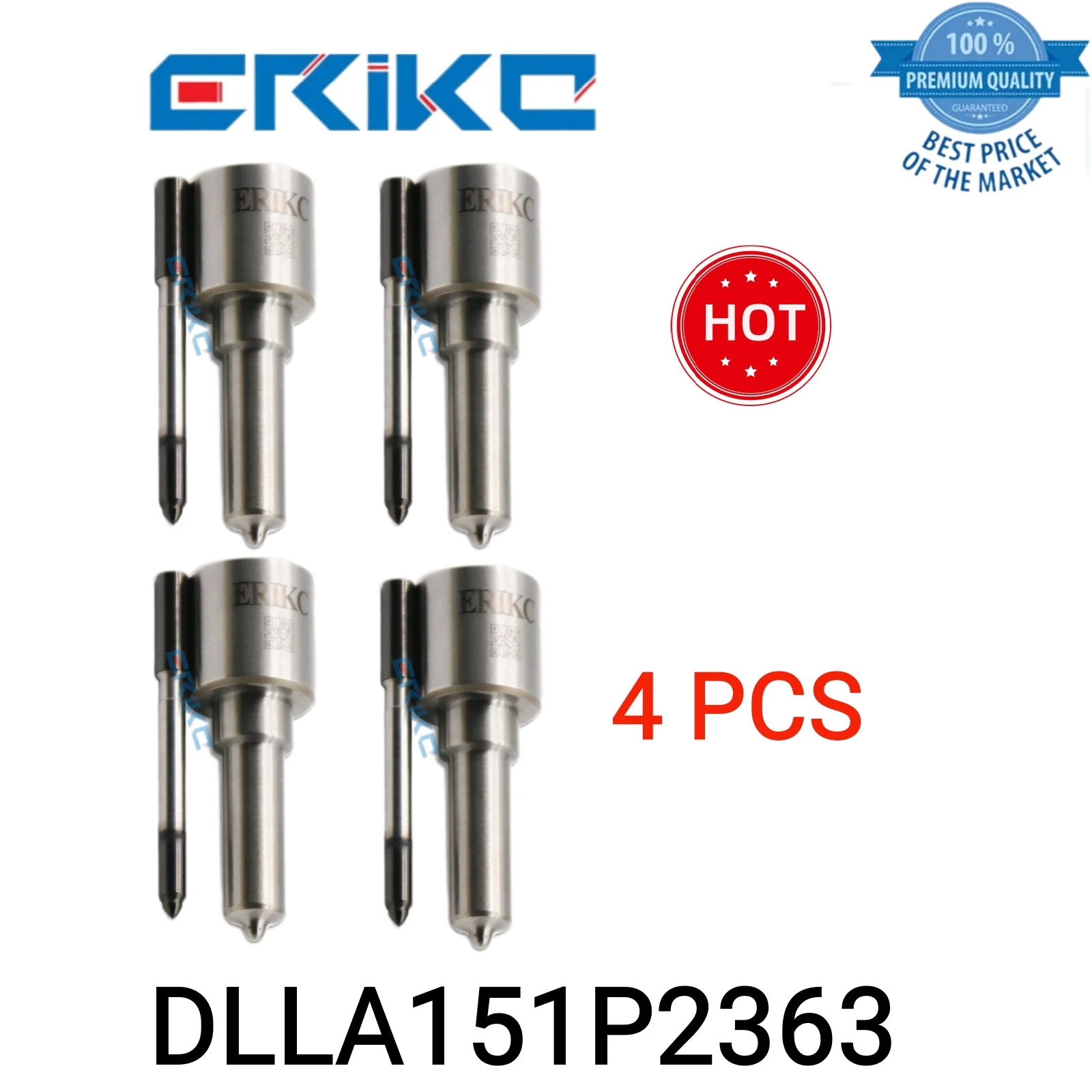 

4 PCS DLLA151P2363 Diesel Nozzle DLLA 151 P 2363 Diesel Fuel Injector Nozzle DLLA 151P2363 Jet Nozzle