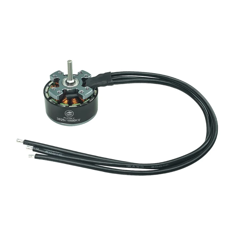 ABDE-FLIPSKY 3625 1800KV Brushless Motor 3 Phase 2-4S 1150W For 1/10 RC Climbing Vehicle Rocky Crawler Vehicle Off-Road Vehicle