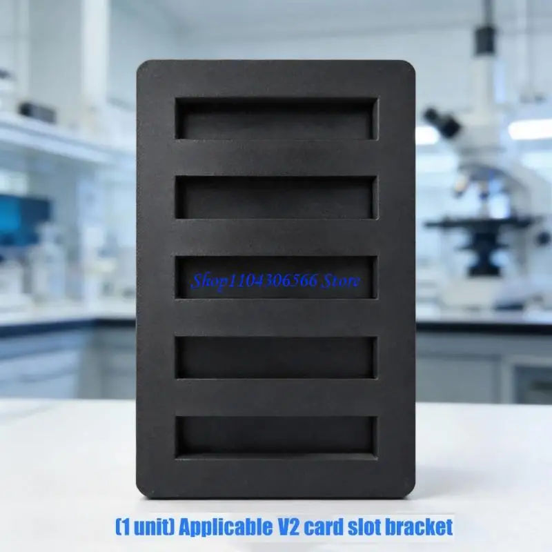 02DD Plastic 5 Slot Base Brackets For V2 Mining Equipment Enhances Portability And Simple Toolless Setups