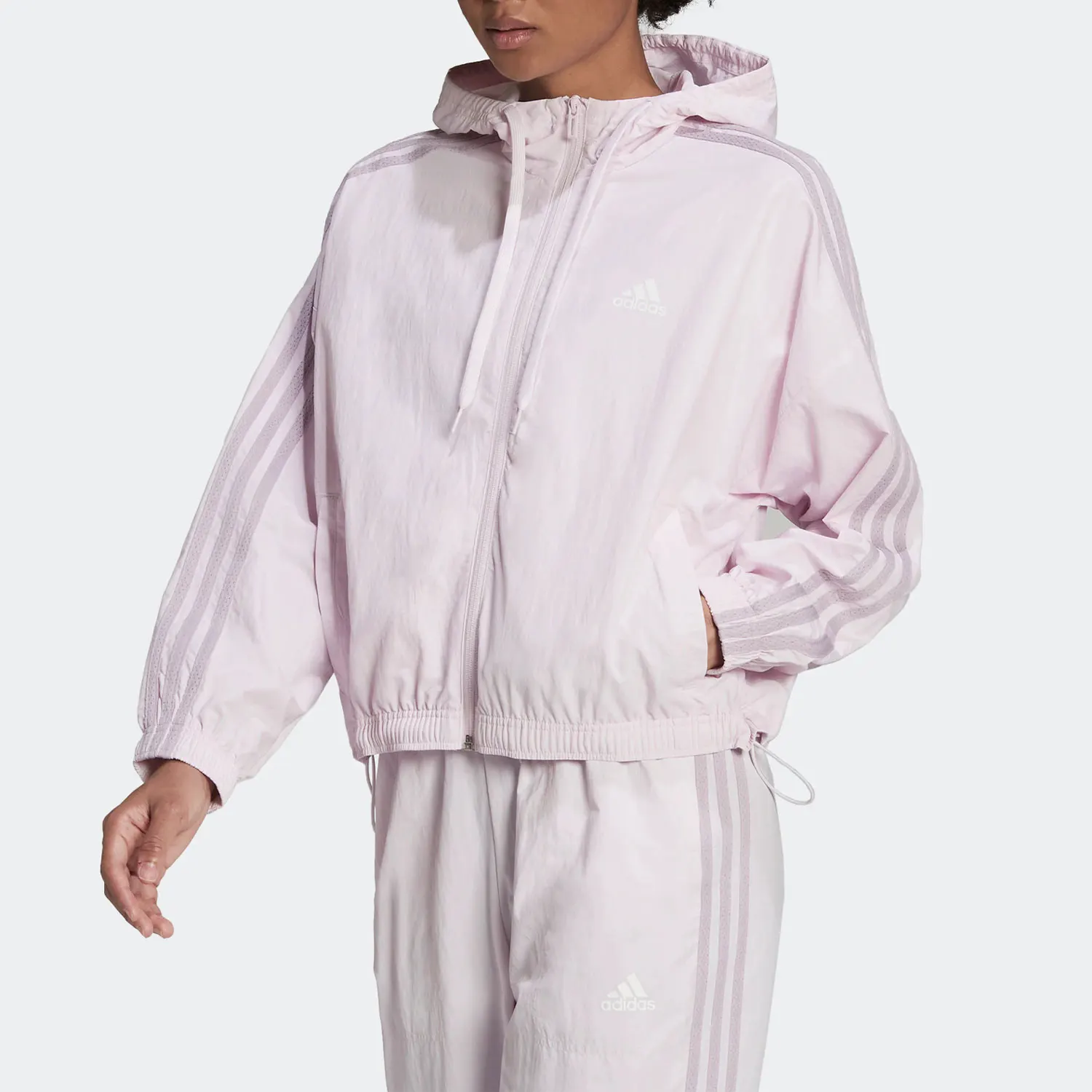 

Adidas genuine New Women's Sport Casual Hooded Jacket HC9159