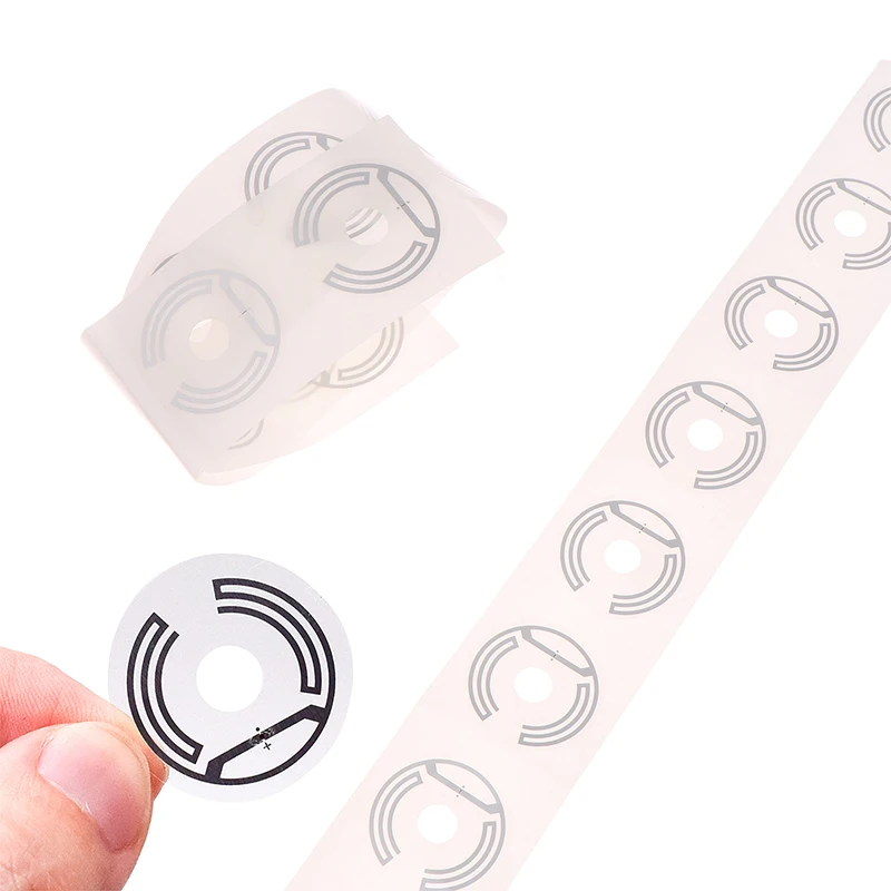 10/20/100pcs Small Round RFID Tag UHF Sticker Wet Inlay EPC 6C Adhesive Passive RFID Wet Inlay Paper Label 28mm ISO/IEC 18000-6c