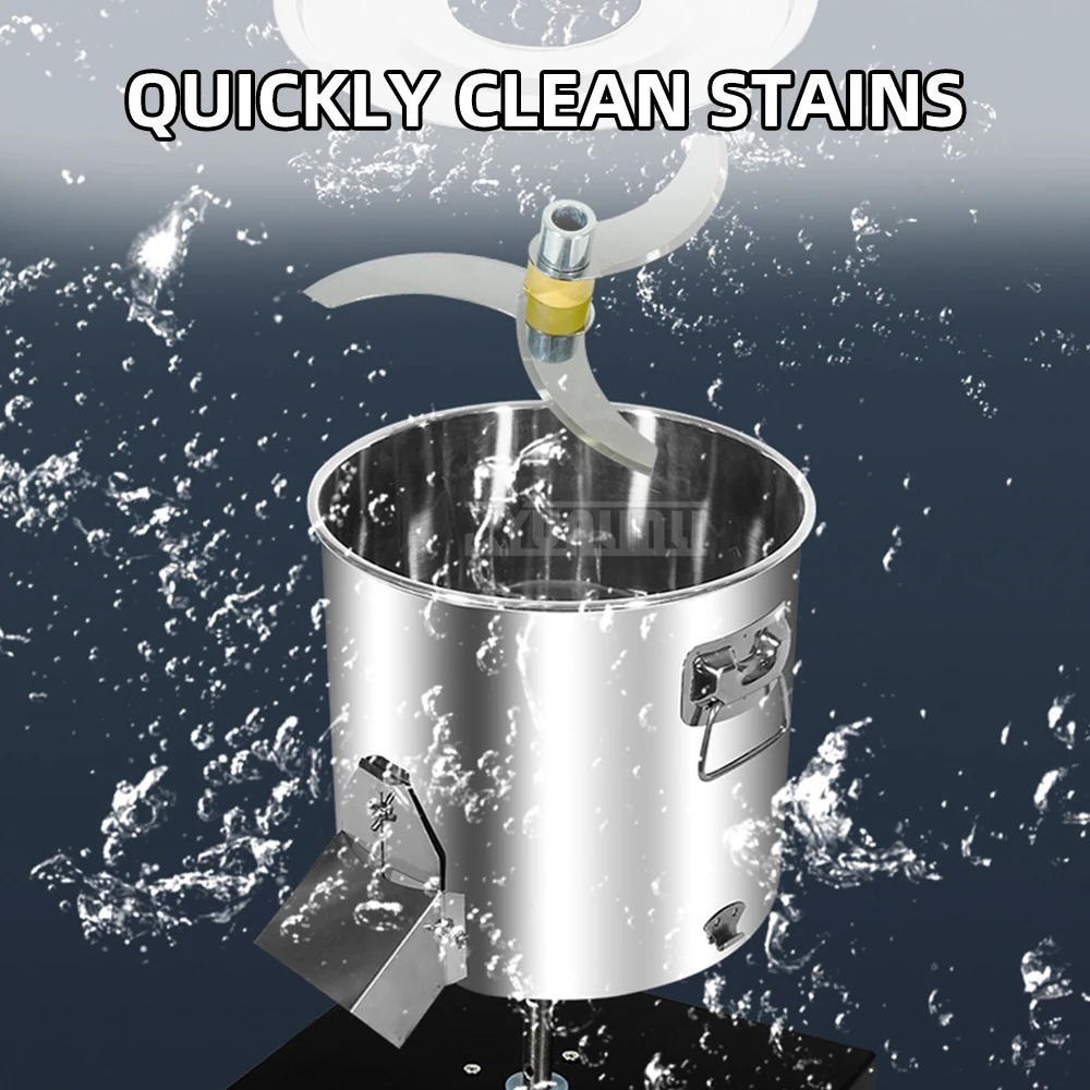 Trituratore di verdure ad alta potenza Set completo di macchine per mangimi per erba multifunzione in acciaio inossidabile per uso cucina