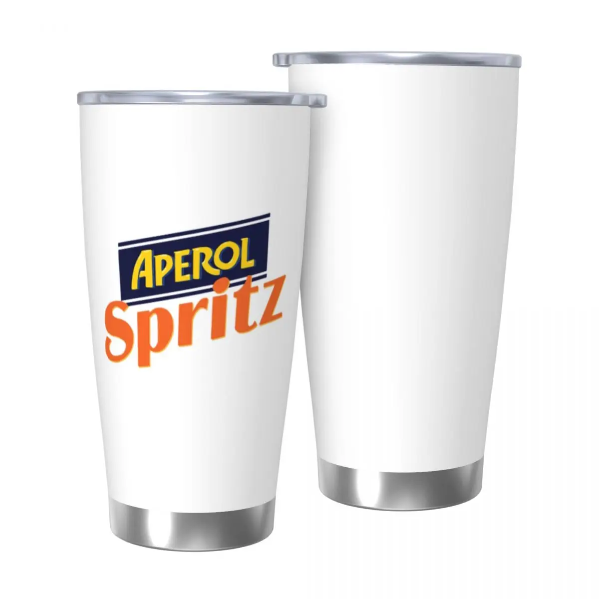 

Aperol Spritz Стакан из нержавеющей стали с вакуумной изоляцией, термохолодная чашка, соломинки с крышкой, 20 унций