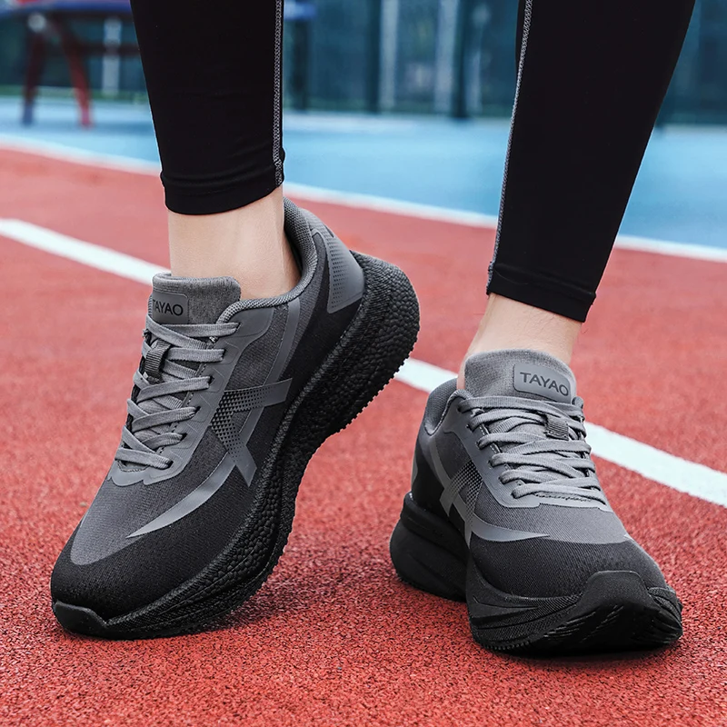 

New Men Running Shoes for Men 2026 Spring Rebound Shock-absorbing Wear-resistant Professional Sport Sneakers Кроссовки Мужские