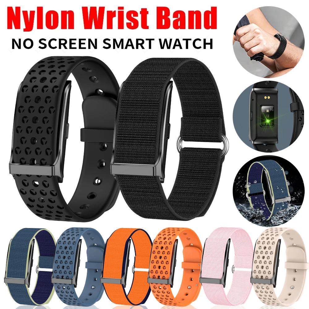 

No Screen Smart Watch Sport Band Outdoor Fitness Wristband Heart Rate Monitor Bracelet 1ATM Waterproof Smartwatch For Andrio iOS