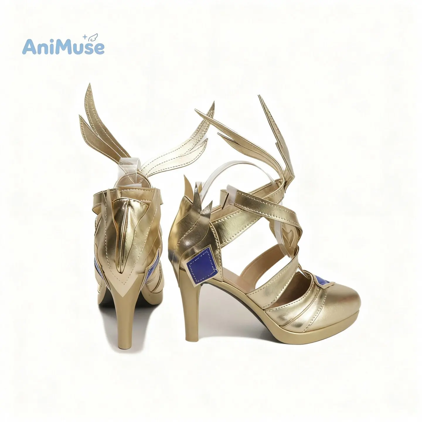 Game Genshin Impact‌ Odette Cosplay Shoes High Heels Shoes Anime Game Comic Con Prop Footwear Size 34-46 Party AniMuse view 5