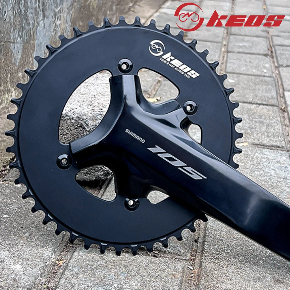 KEOS 110 bcd Chainring chainwheel forShimano R7000/R8000/R9100 Road Bike chainring 44T 46T 48T 50T 52T 54T 56T