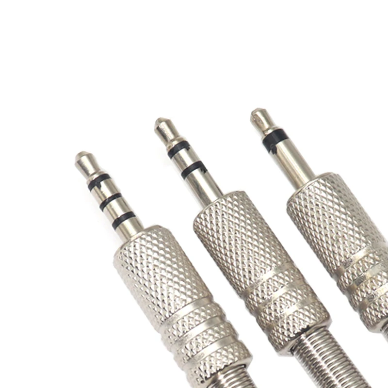 【5PCS】3.5mm 4-Pole TRRS Male Construction Plug Repair Headphone Jack Audio Soldering Replacement Connector Soldering For Earph view 3