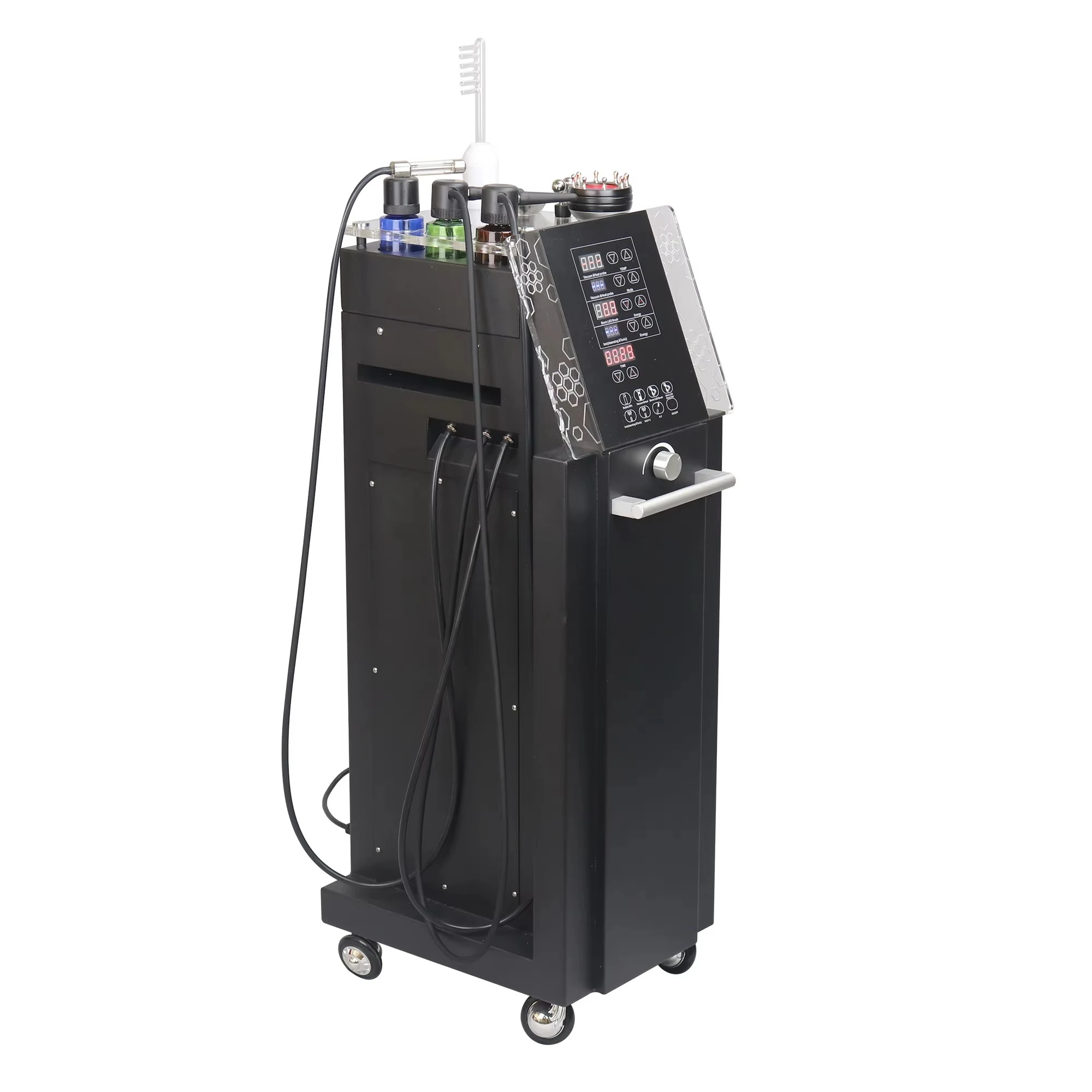 Stainless Steel Head Spa Steamer, Multi-Function with Bubble & Oxygen Mist for Scalp Care