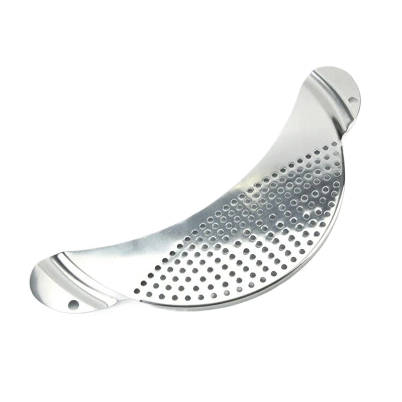 الفولاذ المقاوم للصدأ تجفيف المطبخ الفاكهة والخضروات تصفية المياه الخبث مجلس وعاء حافة تصفية يربك أدوات المطبخ #5