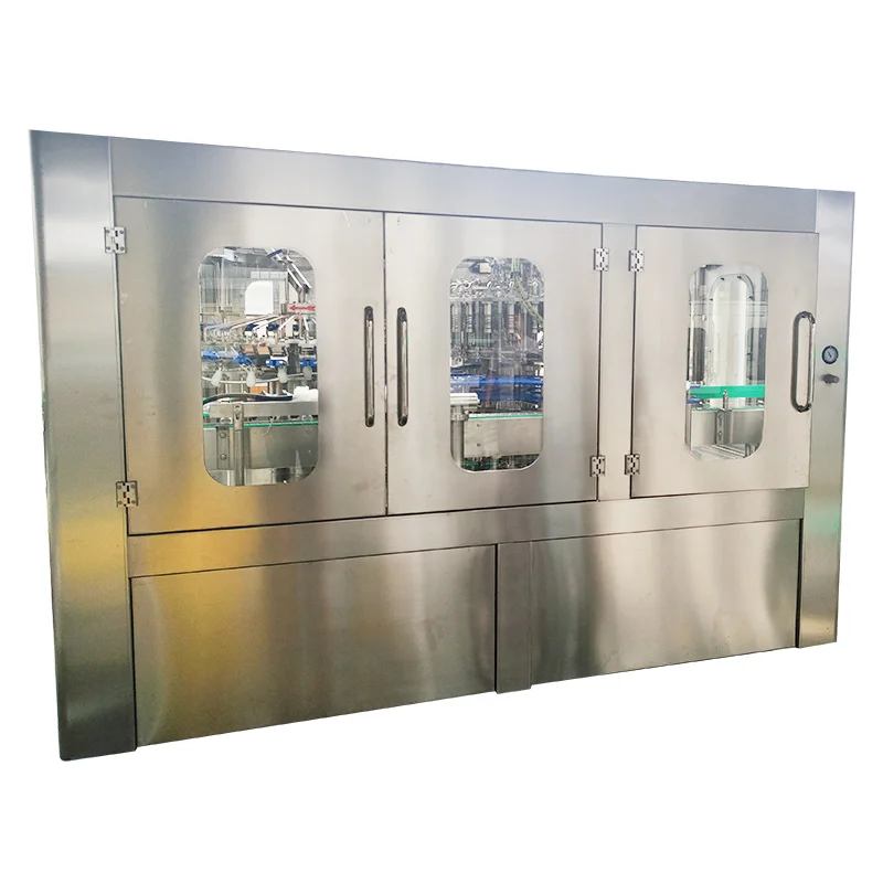 Automatic Water Bottle Filling Machine Juice Filling Machine High Speed Rinsing Filling Capping System for Beverage Factory