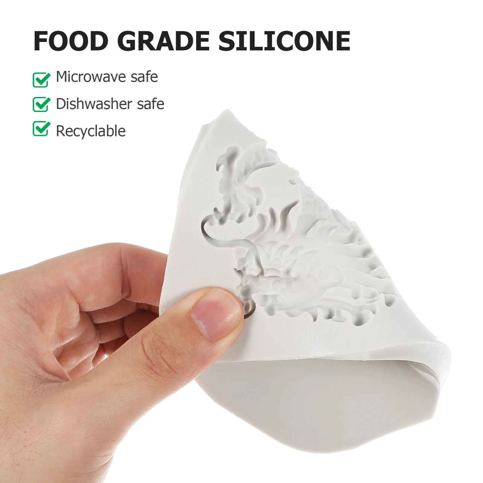 Mold Gummy Molds Silicone Chocolate Dragon DIY Silica Gel Baking Mould Creative Making Tools Shaped