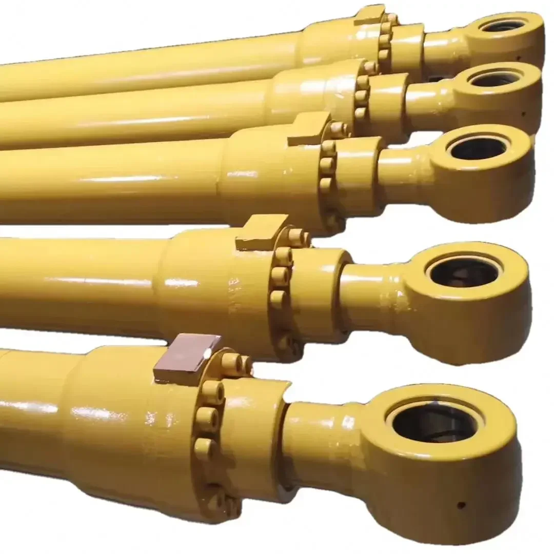 Cylinder Lift And Arm Excavator 3-Stage Mini Heavy Construction Grader Motor Graders Hook Rod In  Iso 6020/2 Hydraulic Cylinders