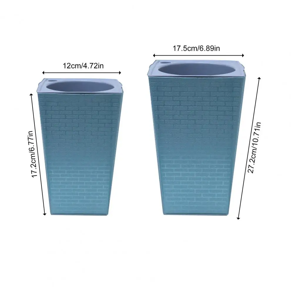 

Self-Watering Plant Pot With Drainage Holes Automatic Watering Flowerpot Water Storage Planter For Outdoor Plants Gardening Tool