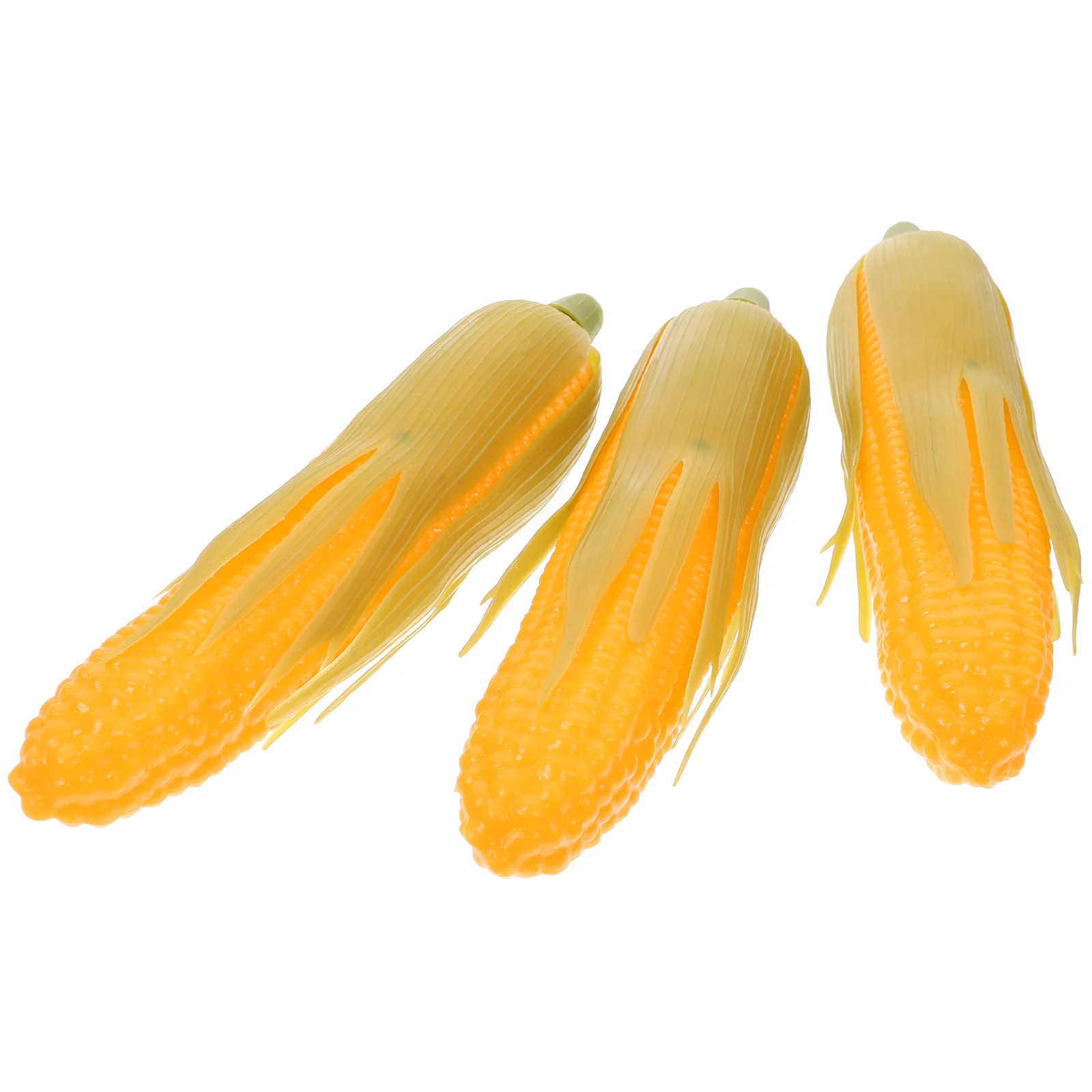 

3 Pcs Corn for Decoration Fake Mini Artifical Simulation Artificial Outdoor Plants