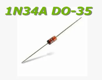 50 PCS 1N34A DO-35 1N34 POINT CONTACT GERMANIUM DIODE