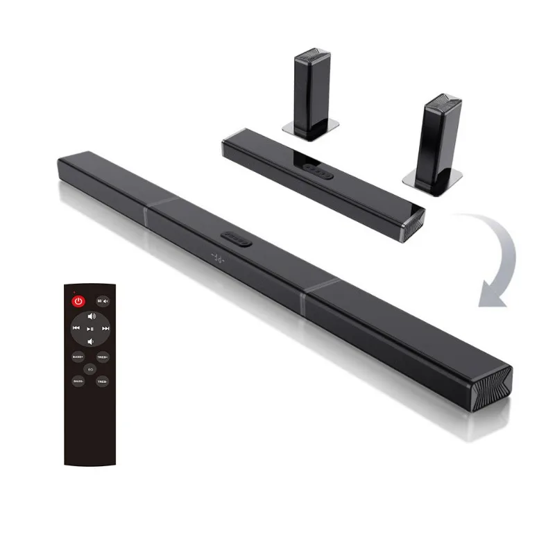 2025 New Cross-border 2.1ch Can Be Split Echo Wall, Built-in Subwoofer, Projection Speaker, Sound Bar Audio