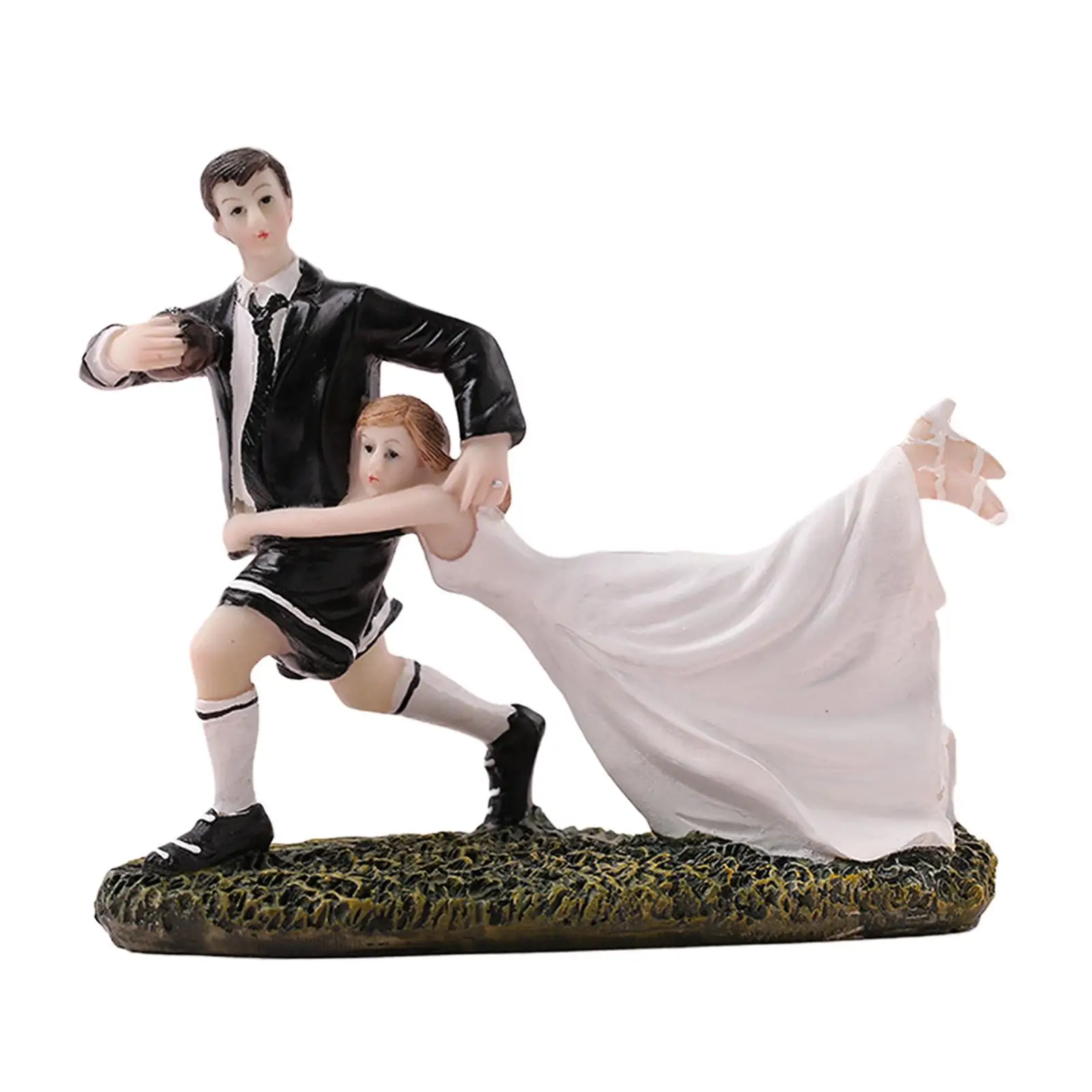 Hochzeits torte Topper Paar Figur Ornament Sammlerstück langlebig heiraten Skulptur Paar Statue für Party liefert Dekorationen