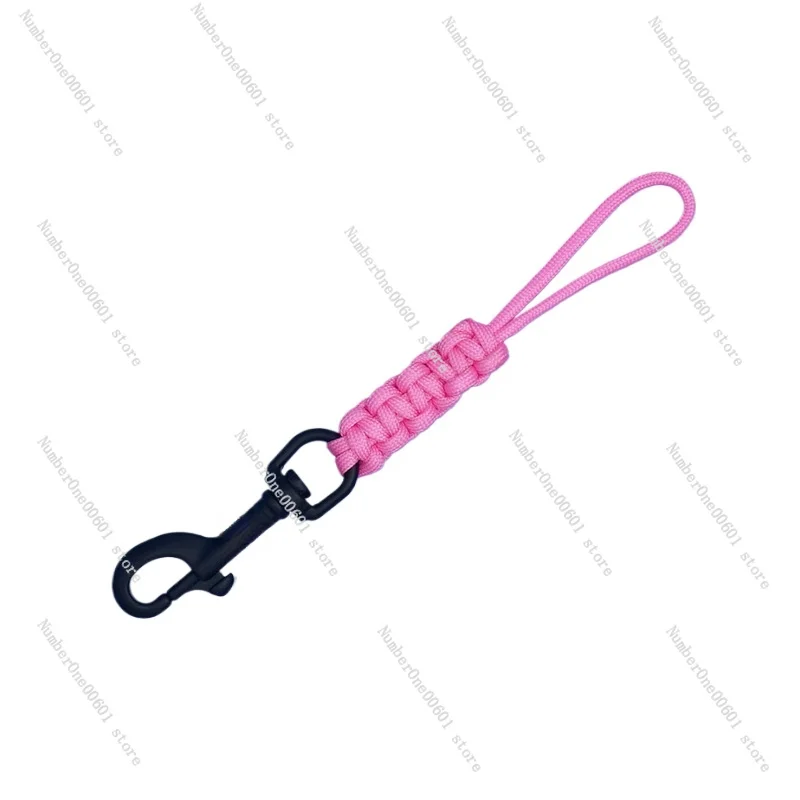 Single Head Hook Lanyard Single Head Clasp Dive Accessory Assembly Flashlight Rattle Camera Residual Pressure Gauge