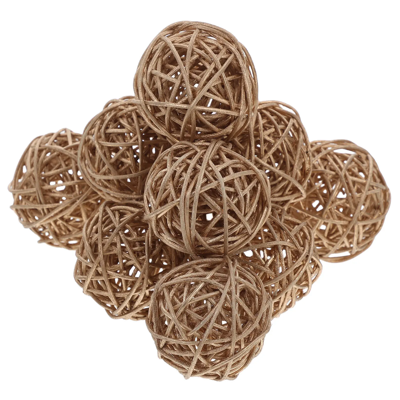 10Pcs Rattan Ball Decorative A - Home Fragrance Fillers recension och pris
