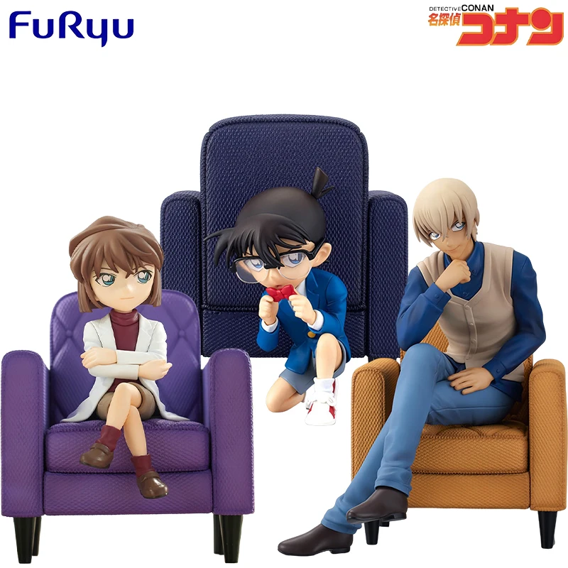 

FURYU натуральная ТЕНТИОЛ детектив Конан аниме фигурка Конан Эдогава Амаро Тору экшн-игрушки детский рождественский подарок Коллекционная модель