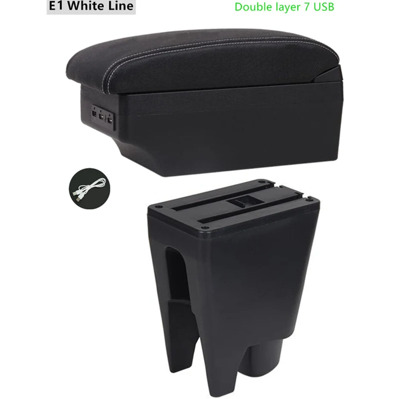 Auto Armsteun Doos voor Toyota Aygo BJ voor Peugeot 107 voor Citroen C1 voor BYD F0 Speciale Retrofit Onderdelen Center Opbergdoos