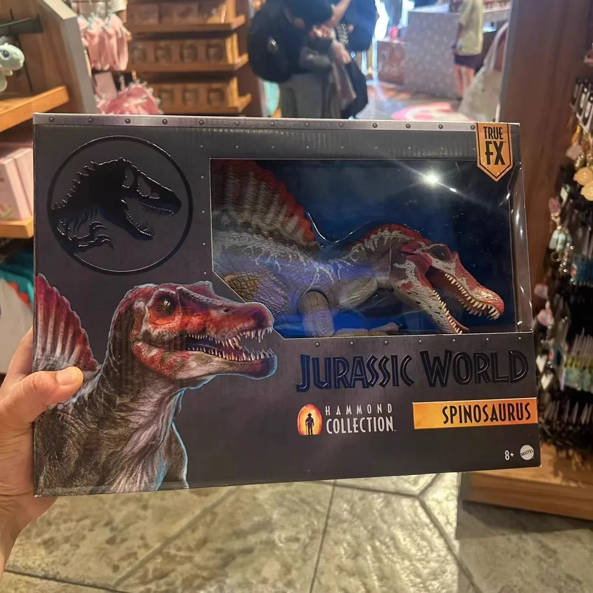Jurassic World JCH09 Spinosaurus Hammond colección figuras de Anime modelo de dinosaurio figura de acción juguetes coleccionables regalos en Stock
