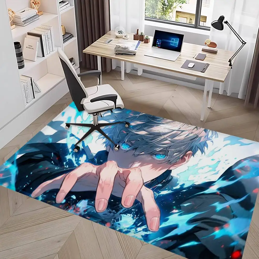 Beliebte Anime J-jujutsu K-kaisen Gojo Satoru Badezimmermatte rutschfeste Waschküchenmatte Wäsche Dekor Balkon Kind Wohnzimmer
