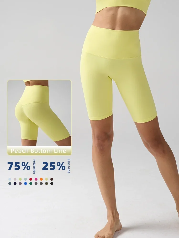 AliExpress COZOK Women's High-Waist Yoga Legging Shorts Quick Dry Squat Proof Fitness Workout Tight Gym Cycling Shorts🩳