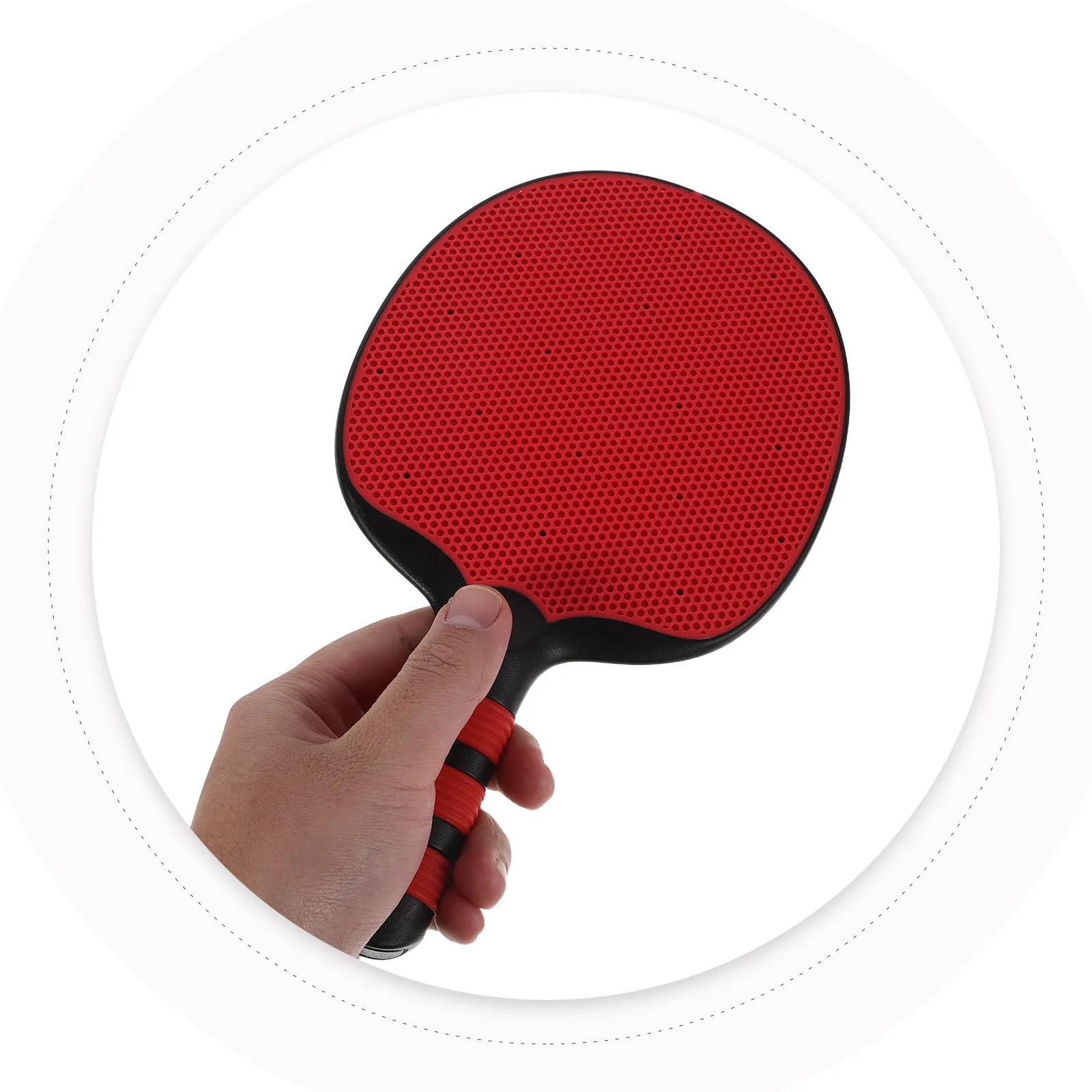 

2Pcs Beginner Table Tennis Paddles Enhanced Elasticity Ping Pong Rackets Comfortable Grip for Sessions Training