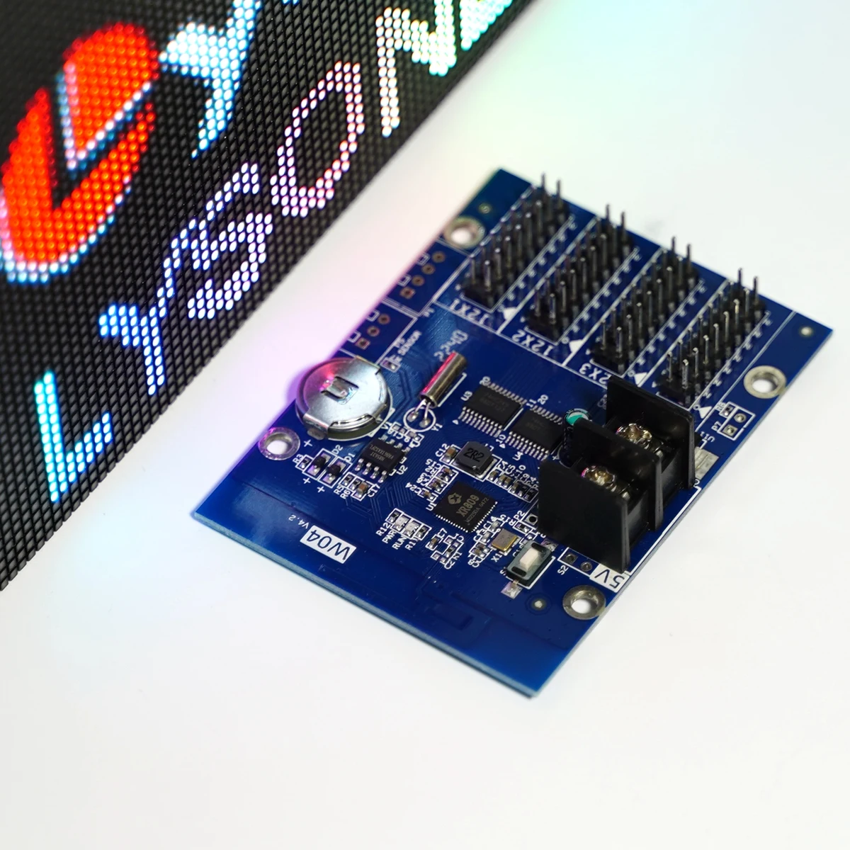 Hot Huidu HD-W4A WiFi Wireless Single-dual Color LED Display Controller