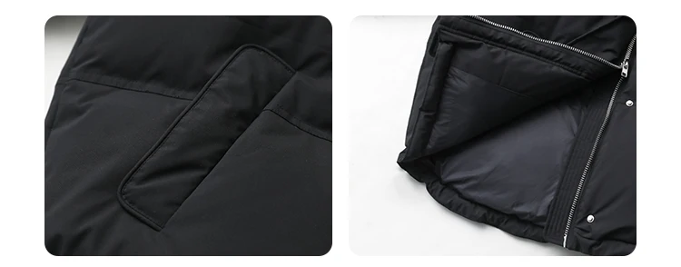 CHIC VEN Women Down Coat Solid Warm Down Jacket New 90 White Duck Down Windproof Hooded Female Overcoat Winter 2023