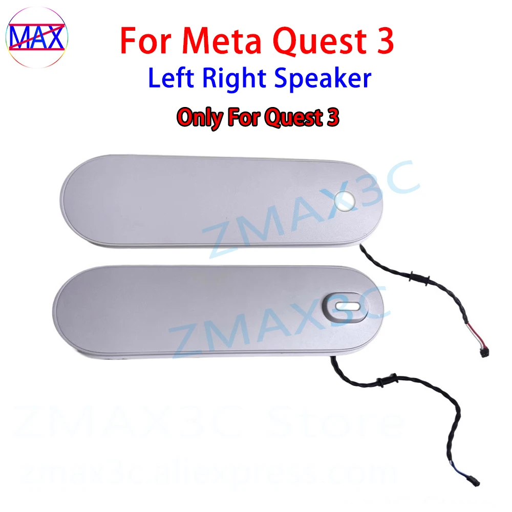 Original New Left Right Speaker For Meta Quest 3 VR Headset Speaker Replacement For Oculus Quest Horn Repair Parts Accessories
