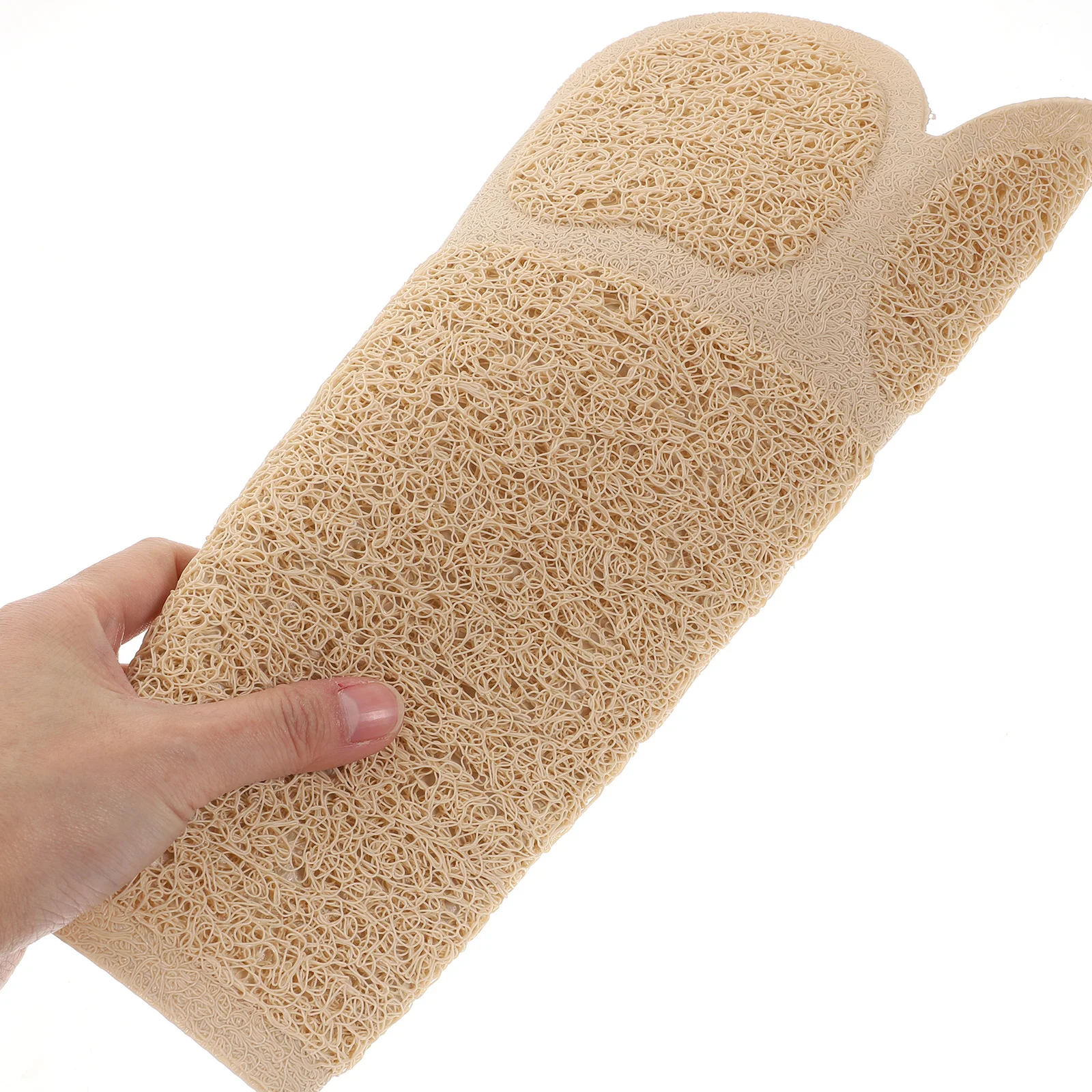 

Cat Litter Mat Non-Slip Pet Paw Design Dish Mat for Dog Cat Puppy Kitten Food Water Placemat 30x40cm Pink Compact Absorbent Easy