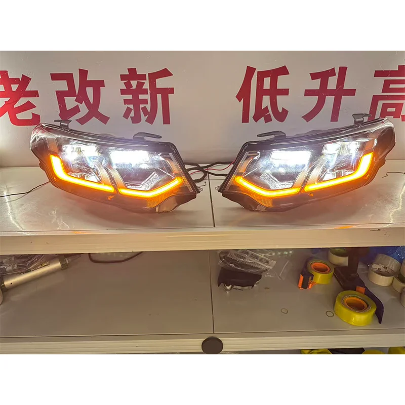 For 2015-2019 for Discovery Sport LED Headlight Upgrade Kit-No Bumper Replacement Required
