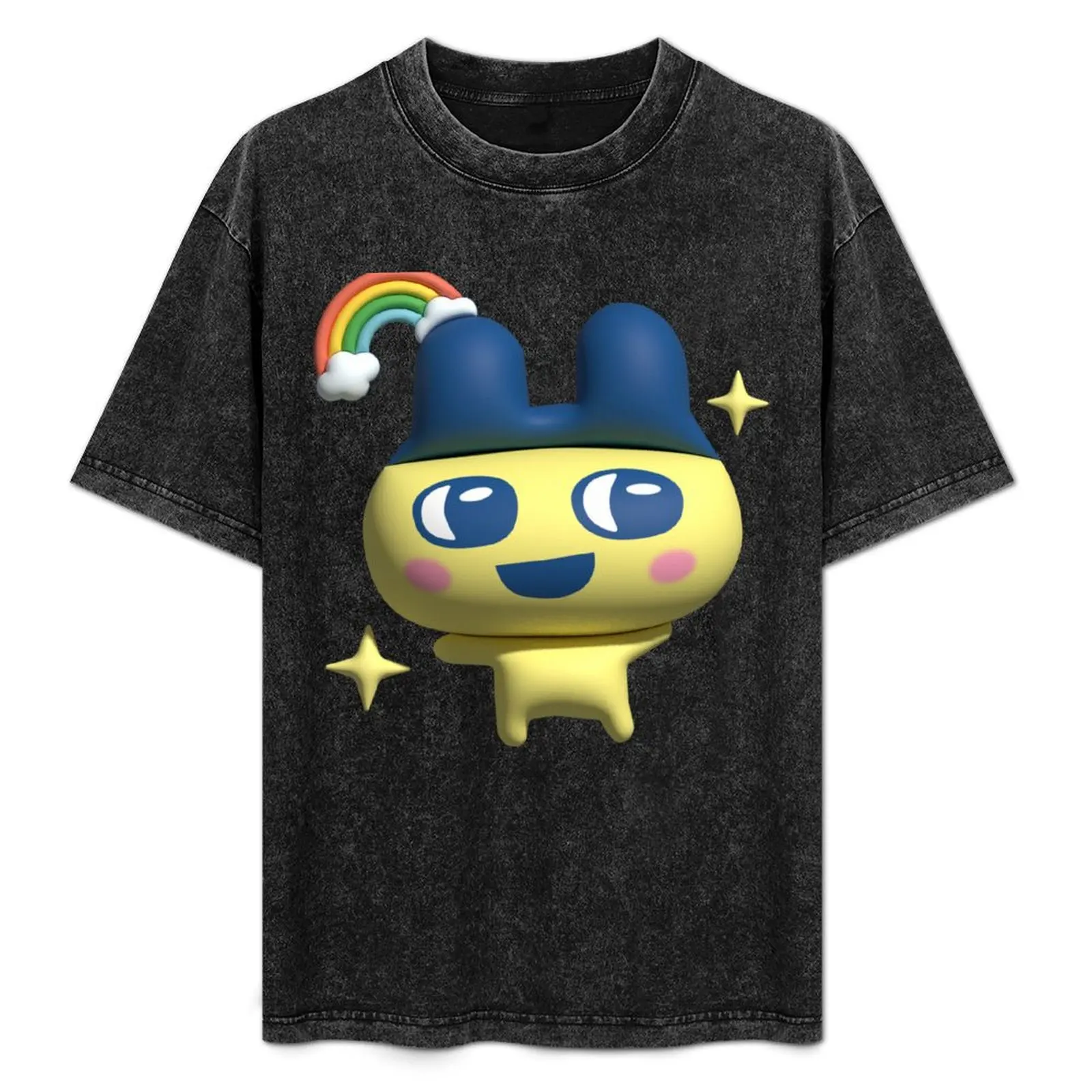 Mametchi 3D Puffy Look T-Shirt tops new edition vintage clothes mens white t shirts