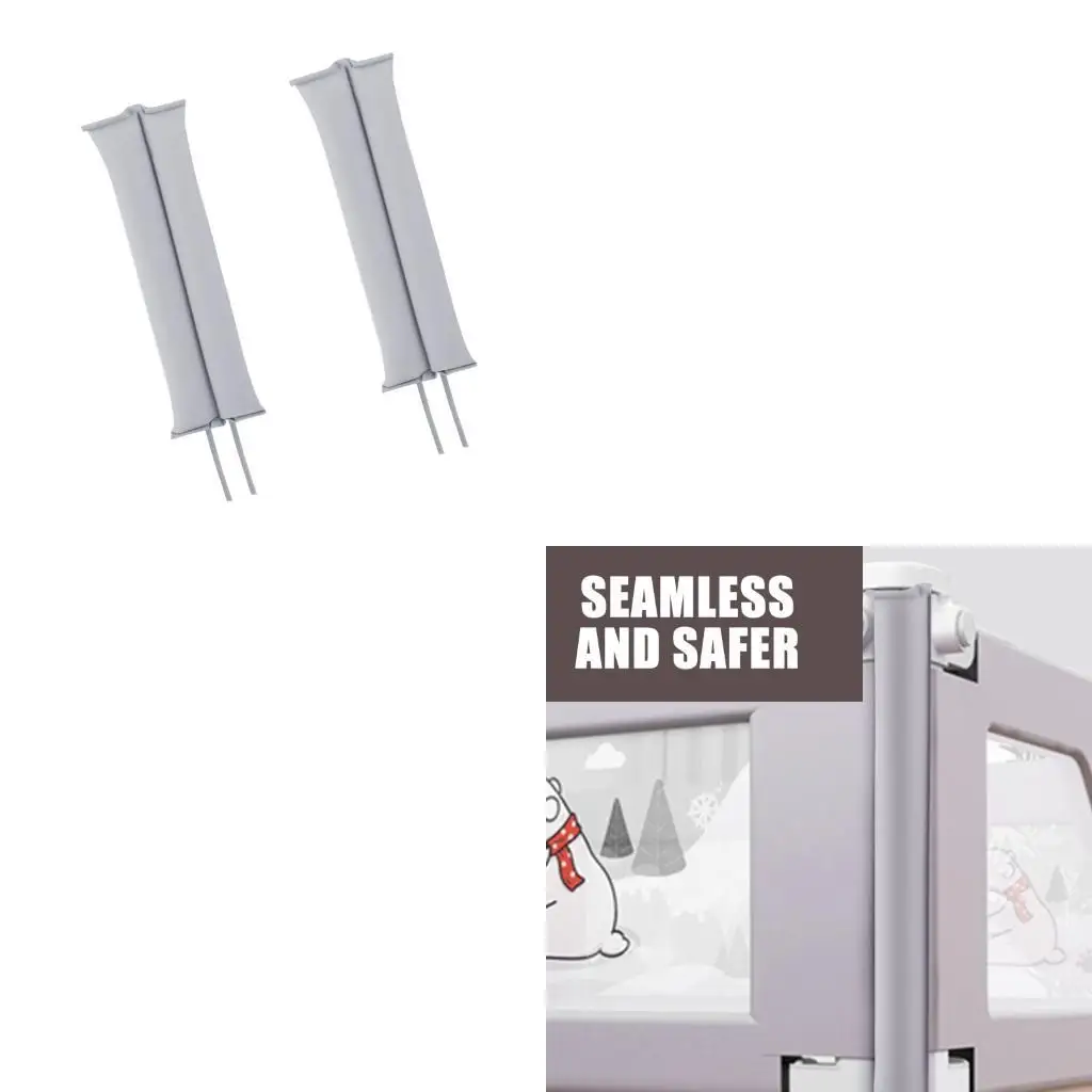 بطانات آمنة مضادة للصدمات لقضبان السرير الناعمة المضادة للصدمات من أجل سلامة الأطفال الرضع