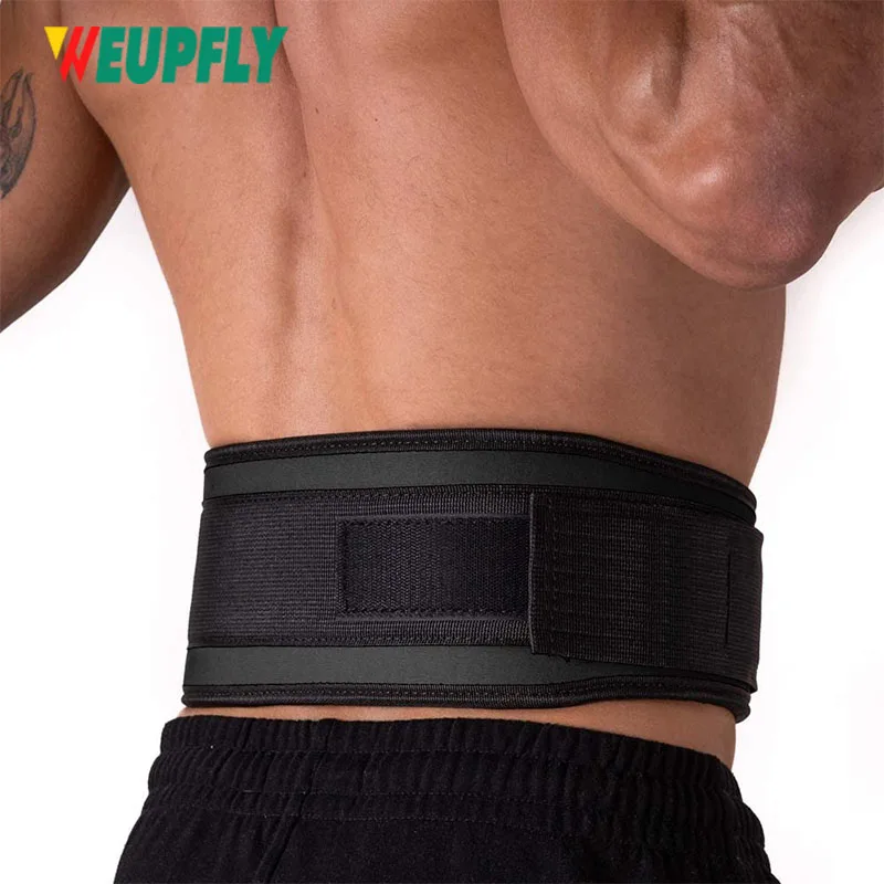 Weight Lifting Belt - Great for Squats,Clean,Lunges,Deadlift, Thrusters - Men and Women - Firm & Comfortable Lumbar Support