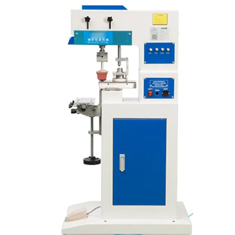 Small No.2 Oil Cup Automatic Pneumatic Pad Printing Machine Oil Cup Ink Coding Machine Logo Printing Machine Insole Glasses Prin
