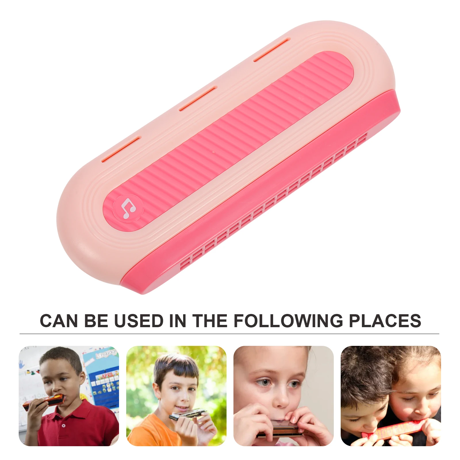 

Beginner's Harmonica Toys Kid Musical Instrument for Kids Instruments Plastic Toddler