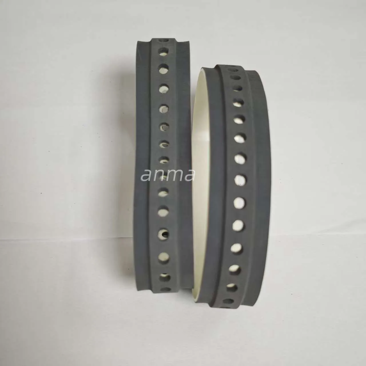 2pcs Suction Belt Gray Slow Down Belt length 245mm width 25mm Suction Tape Belt Sheet Slow Down Belt  Printing Machine Parts