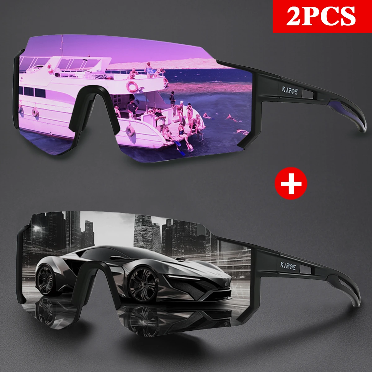 

KAROS New Men's Bicycle Sunglasses Women's Outdoor Cycling Glasses MTB Driving Eyewear Sports Running Hiking UV400 Eyewear