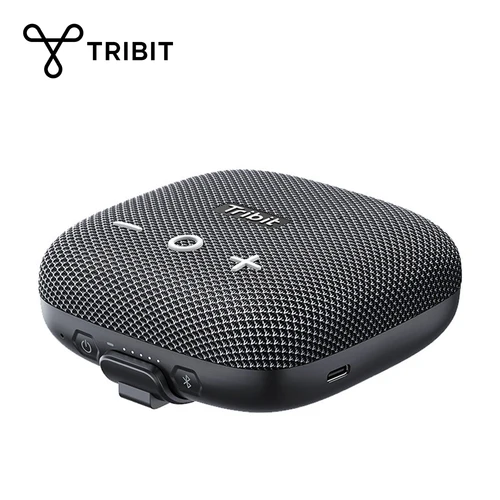 Imagen 1 del producto Tribit StormBox Micro 2 Altavoz Bluetooth portátil con graves profundos 10W de potencia IP67 Altavoz pequeño impermeable para exteriores Correa incorporada