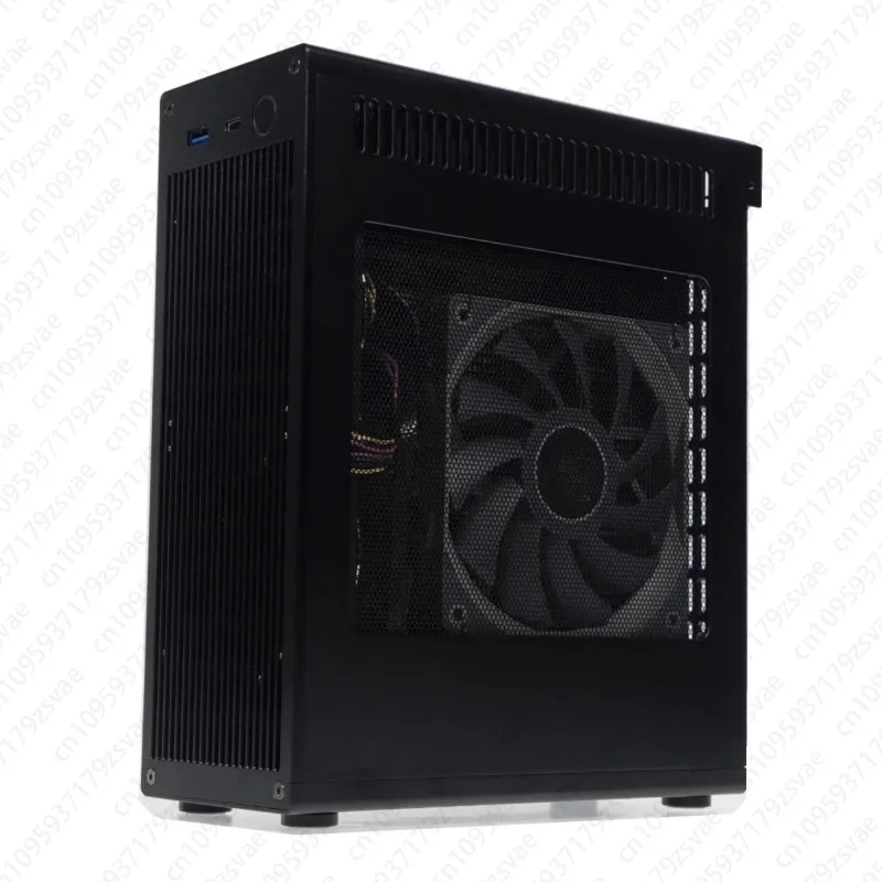 ZS-D2/ITX half-height knife card computer case version V3/4.9L volume all-aluminum case