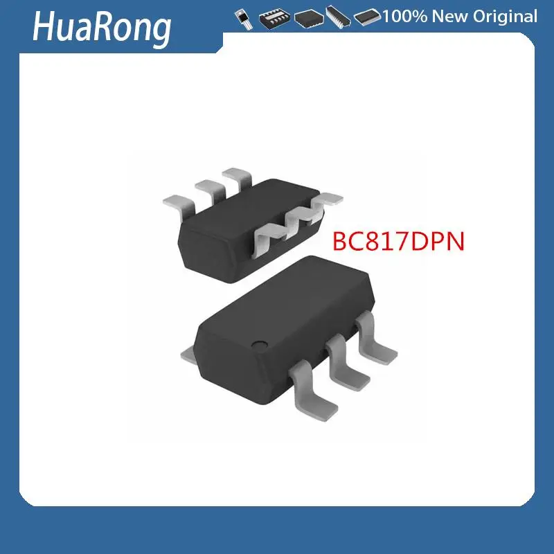 10PCS/LOT    N4   BC817DPN   SOT-457