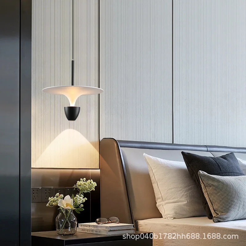

Bedside chandelier modern minimalist Nordic designer creative personality bar dining room bedroom jellyfish small chandelier